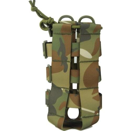 Tactical Water Bottle Pouch Military Molle System Kettle Bag Camping Hiking Travel Survival Kits Holder high quanti Dropshipping