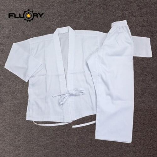 High quality Karate Uniform Student Training Suit Children And Adult Karate Performance Breathable Clothing Equipment