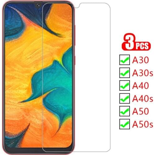 Protective tempered glass for samsung a30s a40s a50s a30 a40 a50 screen protector on samsun galaxy a 30 40 50 s 30a 40a 50a film