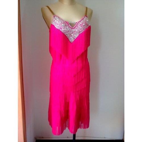 New style Latin dance costume sexy senior tassel latin dance competition dress for women lady latin dance dresses S-XXXL