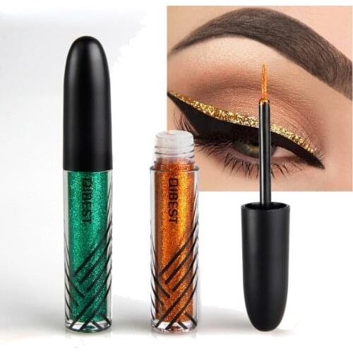 New 11 Colors Diamond Glitter Liquid Eyeliner Durable Waterproof Makeup Shimmer and Shine Eye Pencil Makeup Beauty Tools
