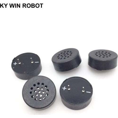 2pcs/lot New PCB Mount Mini Speaker 0.5W 8R YZ2308 8 ohms 0.5 watt 8R 0.5W 23*8MM Pitch 10mm Speaker DIP PCB With Cover