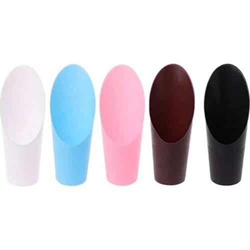 5 Pcs Plastic Bucket Shovel Soil Spade Garden Potted Plant Succulent Planting Bucket Scoop Gardening Tools Random Color