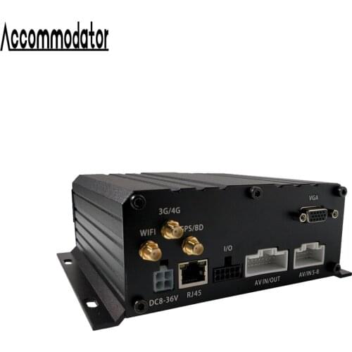 AHD vehicle mobile DVR 3G GPS WIFI 6 channel 1080P school bus truck car CCTV hard disk MDVR