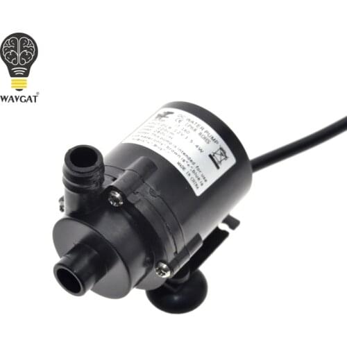 WAVGAT 6V 12V DC Brushless Small Water Pump Motor Pump DIY Hardware Pump Tools 1.8M 280L/H