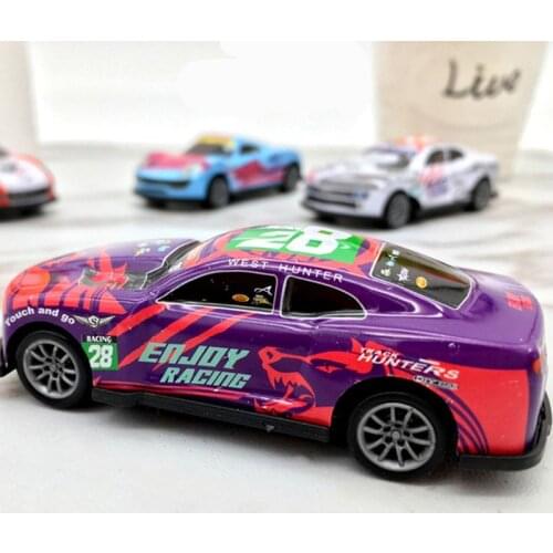 1 Piece 1:72 Car Toys Model Car Pull Back Vehicles Toys Boy Baby Toys Kids Toddler Boys