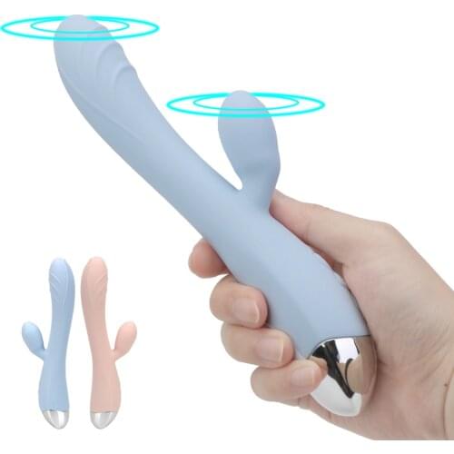 Dual Motor G Spot Clitoris Stimulator Sex Shop Adult Products Dildo Vibrator Wand 10 Frequency Sex Toys for Women