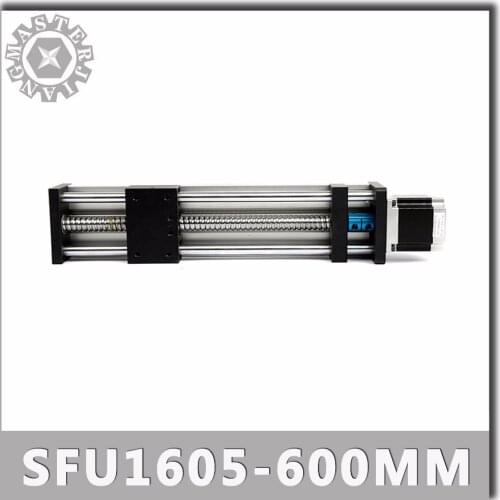 SFU1605-600mm Stage A Linear Guide Rails Linear Actuator System Module Table 600mm Travel Length CNC Guide SFU1605