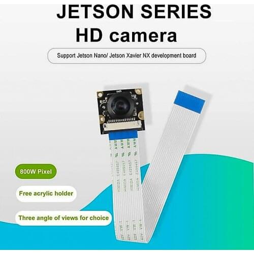NVIDIA Jetson HD AI camera 800M CSI interface IMX219 compatible with NANO and Xavier NX Free Acrylic Holder
