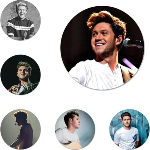 Khalid Niall Horan Icons Pins Badge Decoration Brooches Metal Badges For Clothes Backpack Decoration 58mm