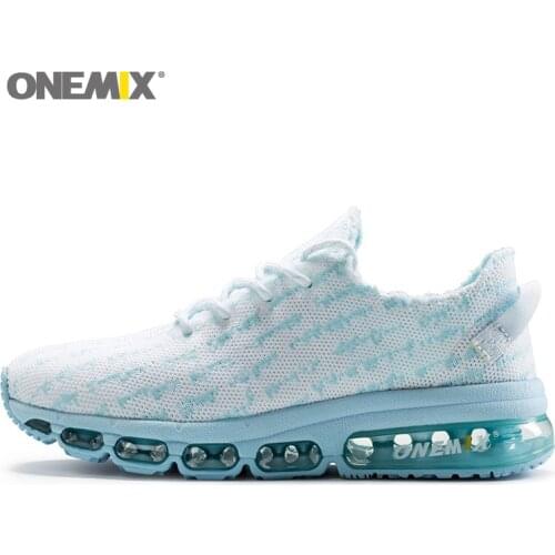 ONEMIX Womens Running Shoes Breathable Air Cushion Lightweight for Man Trainer Sport Shoes Outdoor Fitness Walking Sneakers