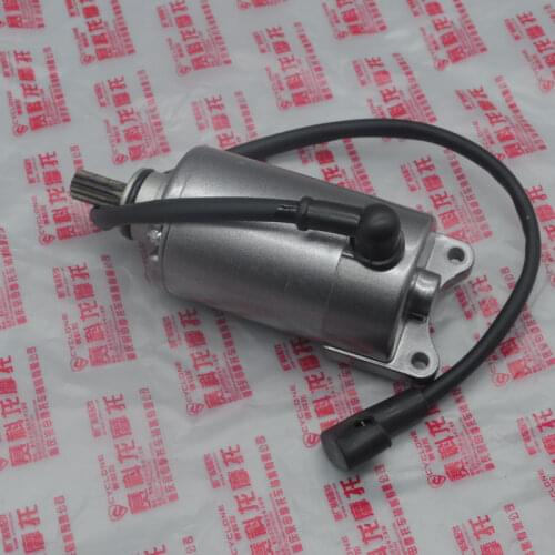 Loncin cbd250 cb250 250cc electric starter start motor 10 teeth BSE dirt pit bike atv quad accessories free shipping