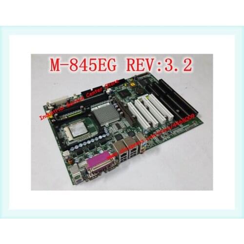 M-845EG REV: 3.2 IPC Motherboard 4PCI 3 ISA Slots Original