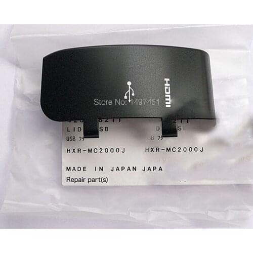 New original "HDMI"and "MULTI" USB Interface Protection lid parts for Sony HXR-MC2500C MC2500 Camcorder