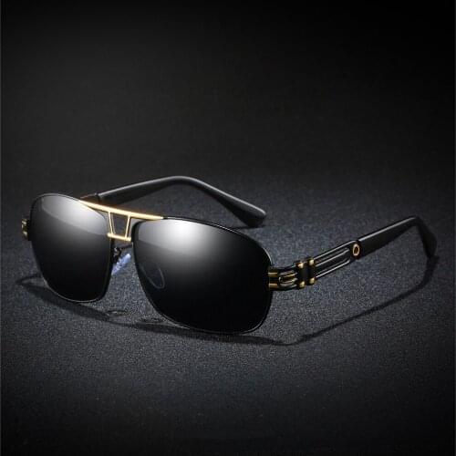 Brand Designer Polarized Sunglasses Men Alloy Driving Glasses UV400 Eyewear Classic Oculos Fishing Gafas De Sol Hombre