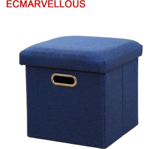 Ottoman Puf Mueble Vintage De Rangement Escalera Plegable Sgabello Kids Furniture Change Shoes Pouf Taburete Storage Stool