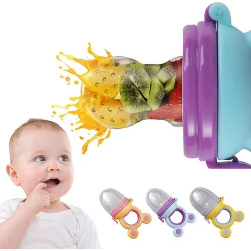 Baby Fresh Food Nipples Fruit Pacifier Feeder Nipples for Infant Boy Girl Feeding Nibblers Soother Baby Supplies Chupetes