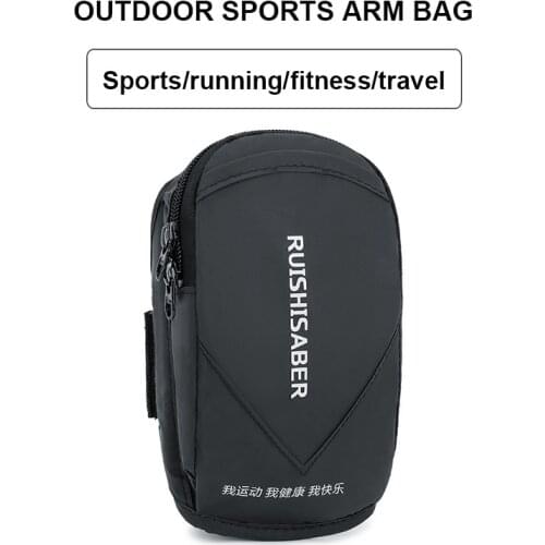 Waterproof Universal Armband Sport Phone Case For Running Arm Phone Holder Outdoor Arm Bag Wrist Bag Arm Band for 6.5" phone