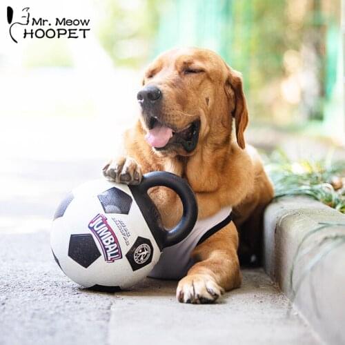 Hoopet Funny Molar Toy For Dogs Interactive Training Dog Toys Self-entertainment Ball For Big Dogs Inflatable Ball Dog Suppliers