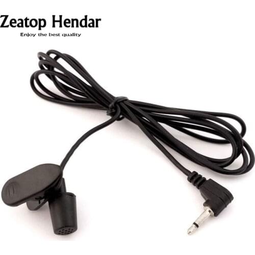 1Pcs 1M Replacement Microphone 3.5mm Jack Adapter Mic Connector for Parrot Handsfree Car Kit