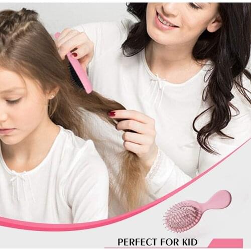 1 Pcs Mini Pocket Hair Comb Mini Head Massager Hair Brush Anti Static Hair Comb Cnady Color Comb For Kids Girls Gifts
