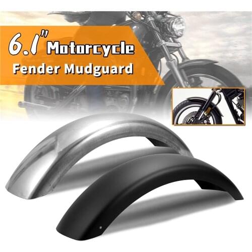 1pc Universal 6.1" Motorcycle Rear Mudguard Fender Mudflap Protector Wheel Cover Accessories for Harley Honda Yamaha Suzuki