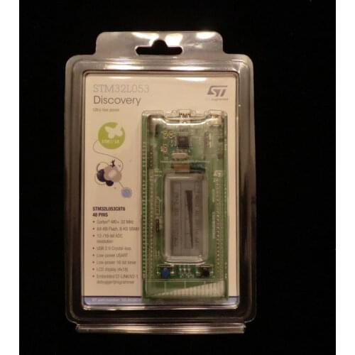 1 pcs x STM32L0538-DISCO 32L0358DISCOVERY ARM Discovery kit for STM32L0 series with STM32L053C8 MCU STM32L0538DISCOVERY