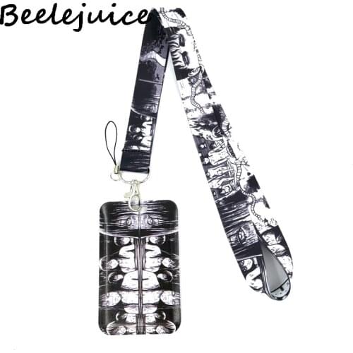 12sets Horror Anime Tomie Neck Strap Lanyard for keys lanyard card ID Holder Jewelry Decorations Key Chain for Accessories Gifts