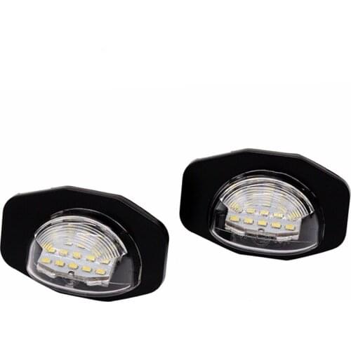 2Pcs/Set License Plate Light For Scion XB-AZE151 2007 03 XD-ZSP110 2007 06 LED Light For Car License Number Plate Light Lamp