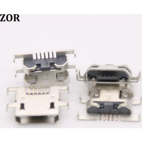 50pcs Micro USB Jack Charging Port Female Connector Socket For Sony Xperia M C1904 C1905 C2004 C2005 / For Doogee x5 pro