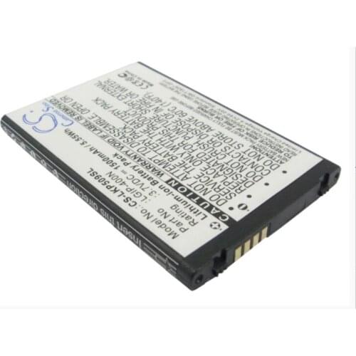 Cameron Sino 1500mAh battery for AT&T P505 Phoenix for LG LS670 LW690 MS690 Optimus M P509 Phoenix Thrive LGIP-400V SBPL0102301