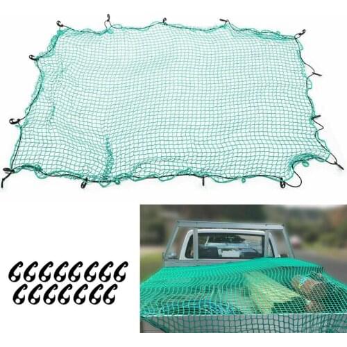 Pickup Truck Trailer Mesh Cargo Net Zware Lading Netto Cover Easy To Use Durable Coverage Dak Bagagenet Pickup Boten Vrachtwagen