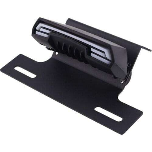 Motorcycle License Plate Holder LED Tail Light Turn Signal Blinker Lamp for SUZUKI DRZ 400S DRZ 400E DRZ 400SM
