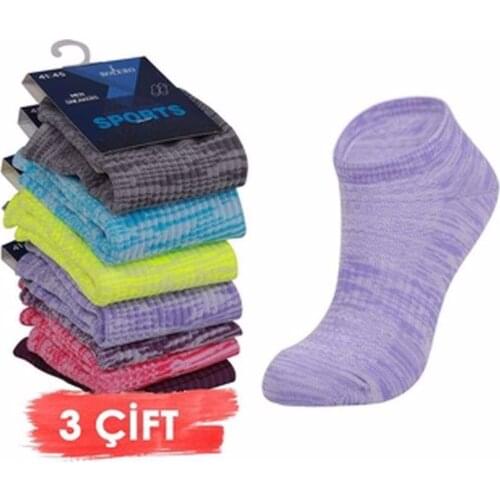 Bolero 3-piece unisex running walking cycling socks activity technical socks useful comfortable 98% Polyester unisex