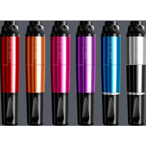 One Original Mini Bronc Swiss Motor Rotary Tattoo Machine Pen With RCA Cord For Tattoo Cartridge Needles Tools Supply