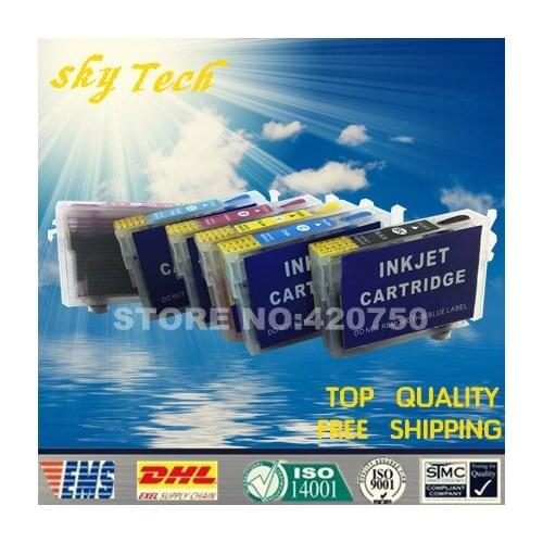 Empty Refillable cartridge for Epson A600 A700 A710 A800 A810 A725 A835 A837 , suit for T0981 - T0986 , With ARC chip