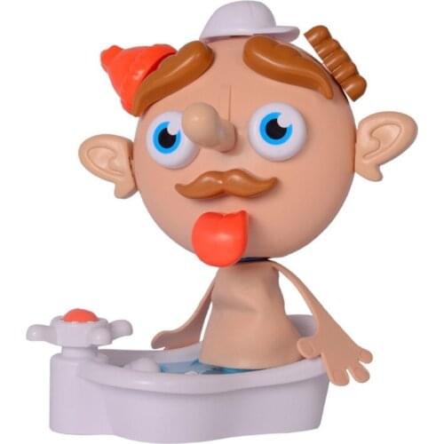 Creative Face Feature Puzzle Cartoon 3D Face Organ Jigsaw Toy Cognitive Matching Parent-Child Game Educational Toy