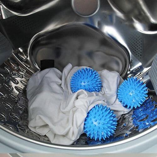 2pcs Laundry Ball PVC Dryer Balls Reusable Clean Tools Laundry Drying Fabric Softener Ball Clothes Washing Accessories