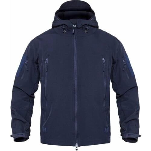 Warm Hiking Jackets Military Camouflage Fleece Jackets Outdoor Male 2020 Winter Windproof Waterproof Windbreakers Hooded Coats