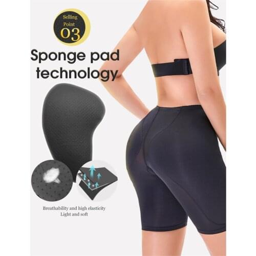 Women Shaper Butt Hip Enhancer Padded Shaper Panties Underwear Shaper Brief Shapewear with Butt Lifter Push Up Fake Ass 1907