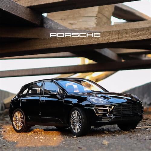 1/24 Porsches MACAN SUV Alloy Car Model Diecast & Toy Vehicles Metal Toy Car Model Simulation Collection Childrens Toy Boys Gift
