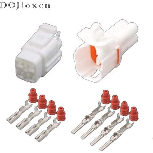 1 Set 4 Pin Sumitomo Waterproof Female Male Auto Electrical Connector Sealed Car Plugs Sockets 6188-0217