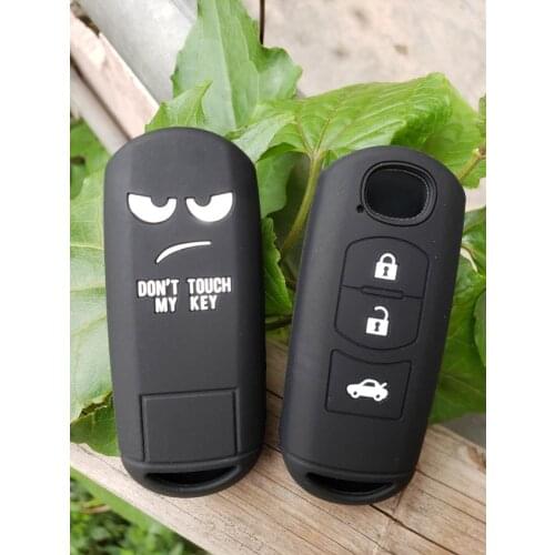 Car Remote Key Case Fob Cover For Mazda 2 3 5 6 Atenza CX-3 CX-5 CX-7 CX-9 MX5 Keyless GO Silicone Protector
