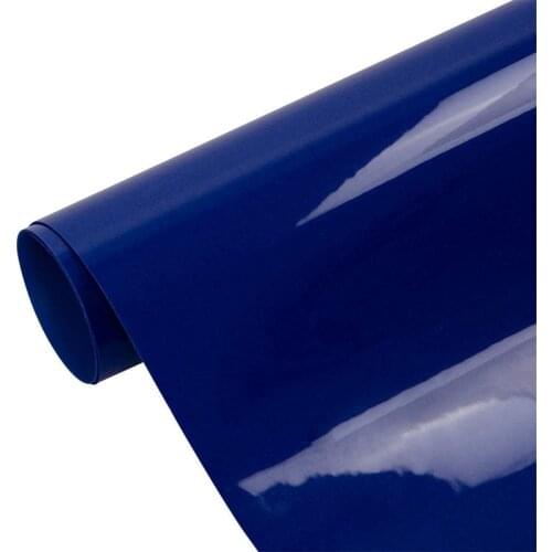 Flock Heat Transfer Vinyl Iron on Tshirt Blue Color Heat Press Cricut Film HTV Printing for Garment Craft Decor DIY Dropshipping