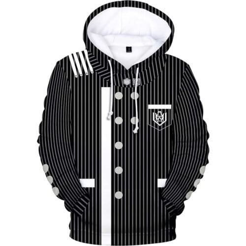 Danganronpa V3: Killing Harmony Cosplay Saihara Shuichi Hoodie Adult Jacket Sweatshirt Pullover Coat