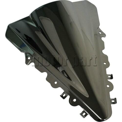Double Bubble Windscreen For 2014-2016 Yamaha YZF R15 Motorcycle Windshield 14 15 16 Chrome