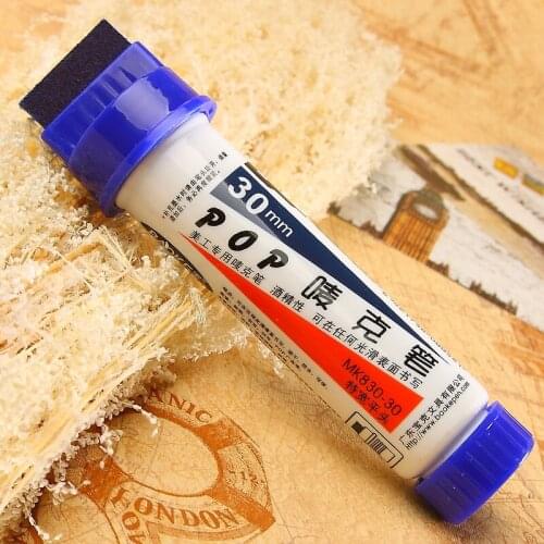 30mm Art Marker Pen Large Advertising Painting Pen Mark Brush Marker pens for Office and School Office Supplies Promotional Pens