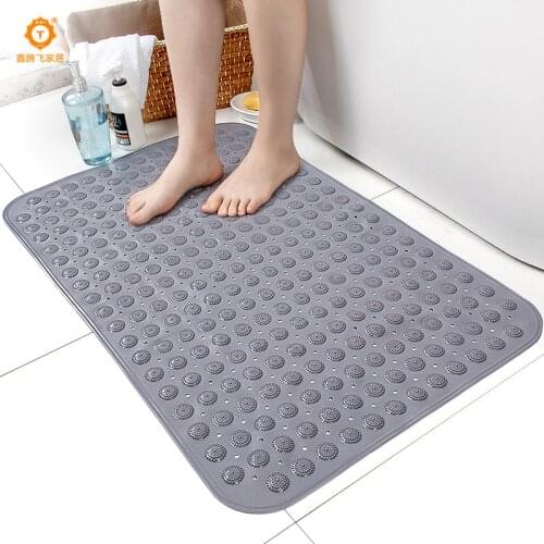 Bathroom PVC anti-slip mat, hotel bathroom bathtub massage mat, bath non-slip bottom with suction pad #3