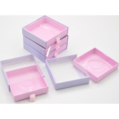 Wholesale items Vendors Lashes Packaging Eyelash Boxes Makeup Square Faux Cils 3D Mink Eyelashes Magnetic Eyelashes Package Box