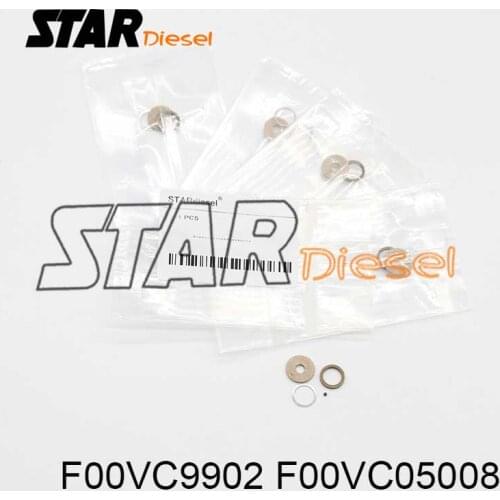 STAR diesel F00VC99002 F00VC05008 Injector Gasket Kit F 00V C99 002 F 00V C05 008 Small Ceramic Ball Repair Kit 1.34mm O-Ring